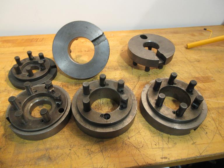 Lathe Drive Plates D1-6 (5) & D1-5 (1)