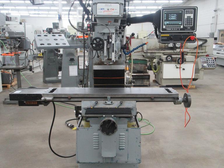Southwest Industries Trak DPM 3-Axis CNC Vertical Bed Mill w Trak A.G.E 3 3-Axis CNC Control, Kurt Power Draw Bar, 10" x 50" T-Slotted Table and MORE!