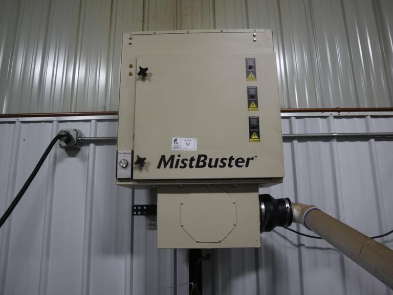 MistBuster Mist Collector on Adjustable Height Stand, Single Phase