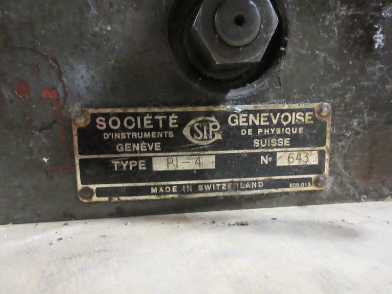 Societe PI-4 12" Horizontal Manual Rotary Table