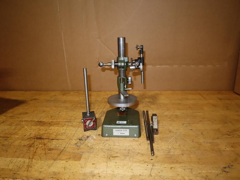 Mitutoyo Dial Gage Tester - 170-101 & Enco Magnetic Indicator Base