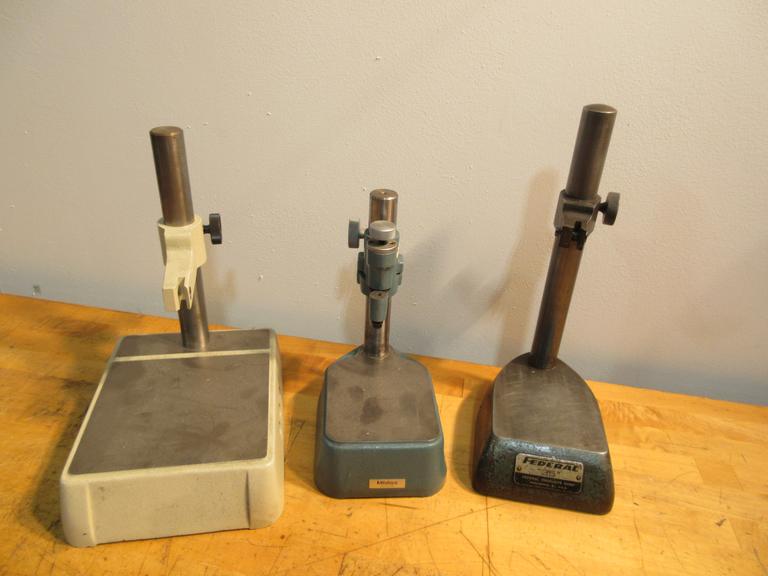 Large Base Height Stands, Mitutoyo, Federal, & Other