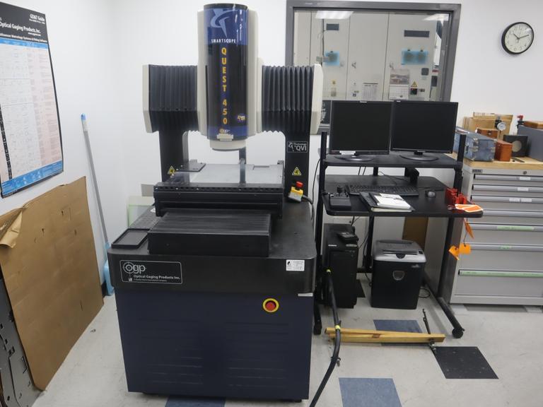 OGP Smartscope Quest 450 Measuring System, MeasureMind 3D MultiSensor Software, Remote Control
