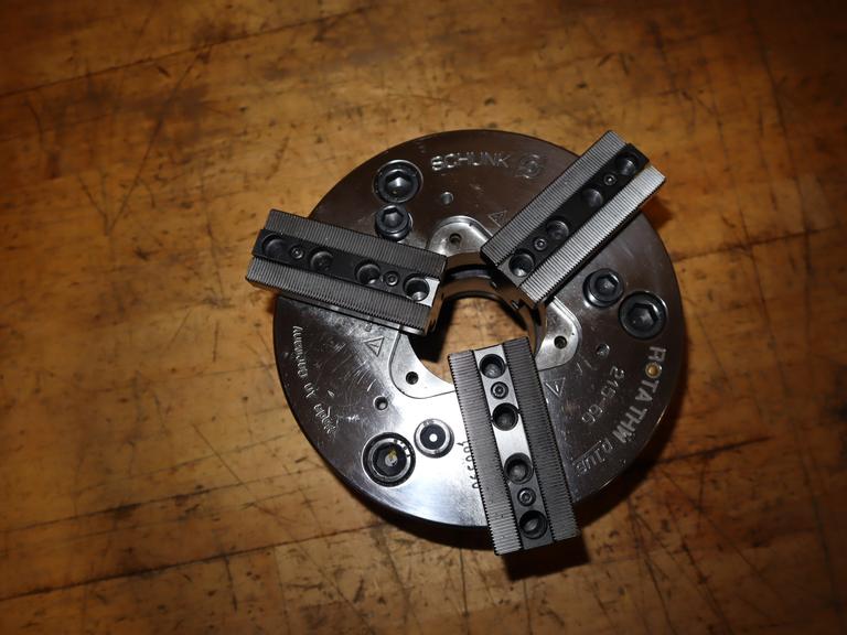Schunk 215-66 3-Jaw Lathe Chuck D1-4 Mounting