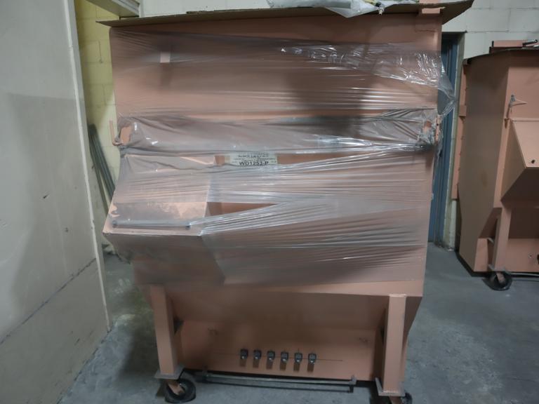 Power Coating Reclaim Hopper, Portable