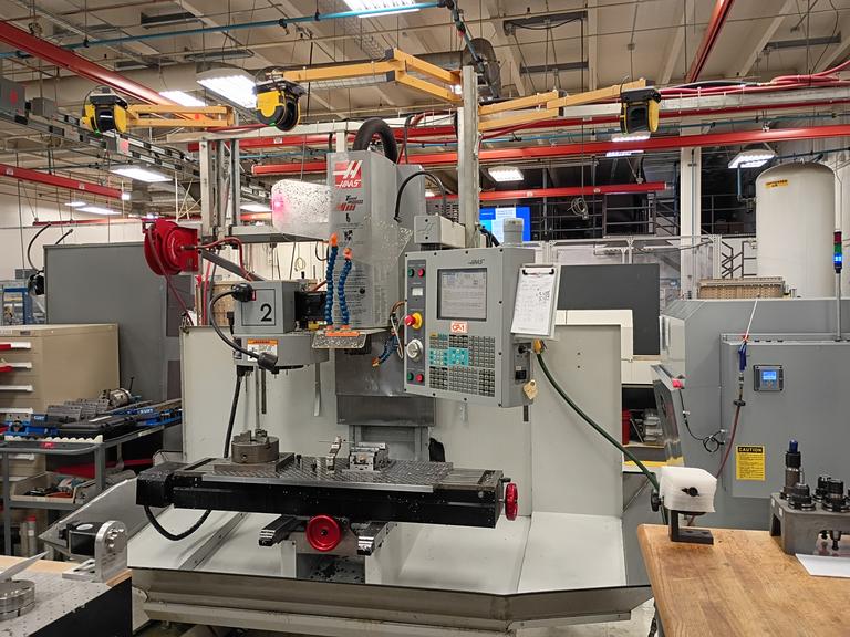 Haas TM-2 CNC Tool Room Mill with Haas 32-Bit CNC Control, 10, ATC, RIgid Tapping and MORE!