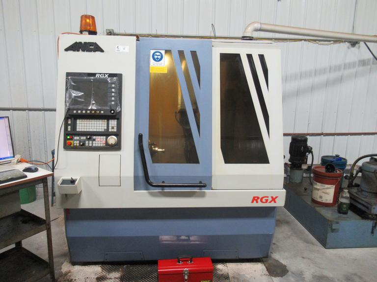 Anca RGX CNC Tool and Cutter Grinder, Coolant System, Dual Wheels