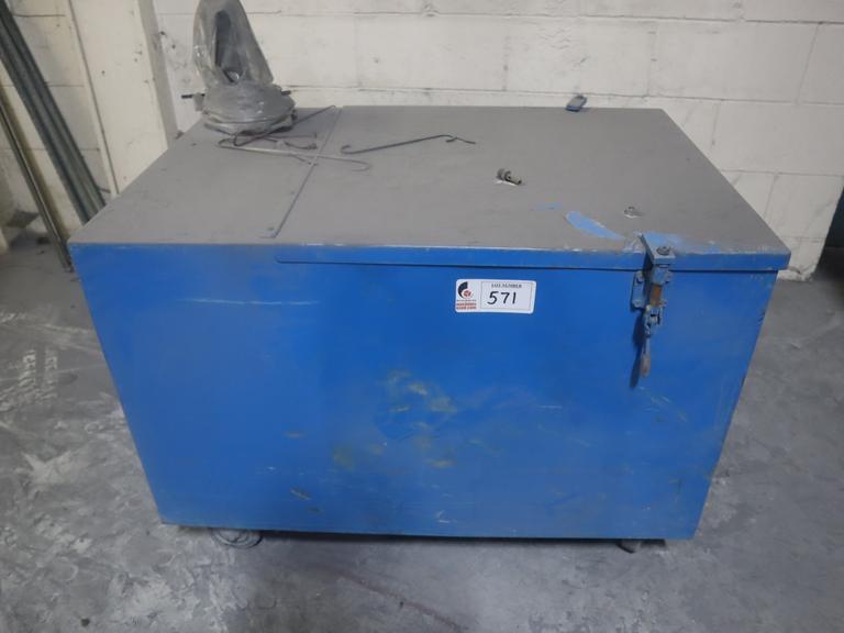 Powder Coating Rolling Hopper