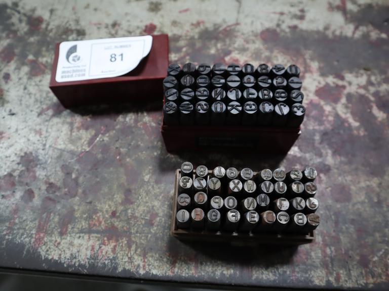 Pittsburgh 36pc 3/8 Steel Stamping Set