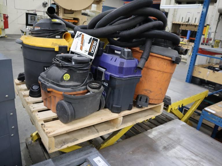 Pallet of Workshop Vacuums