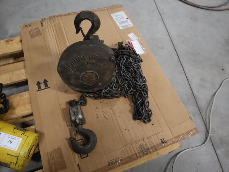 Coffing Manual 2-Ton Chain Hoist