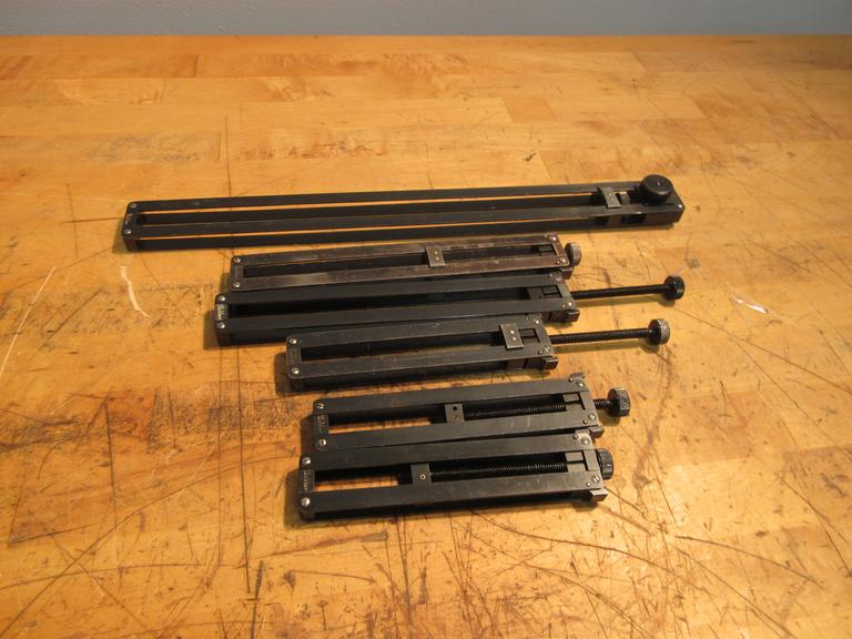 Webber Gage Block Vices 4.5"(3) 7" (2) 12"(1)