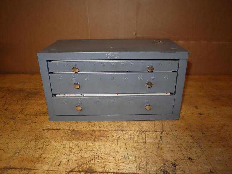 Huot 3-Drawer 1/16 - 1/2 Fractional Jobber Drill Index
