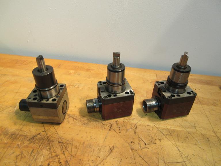 Nakamura TOME Axiel Driven Live Tool Holders, 1 Tapping Head Colled, 2 ER32, 50mm x 60mm Mounting