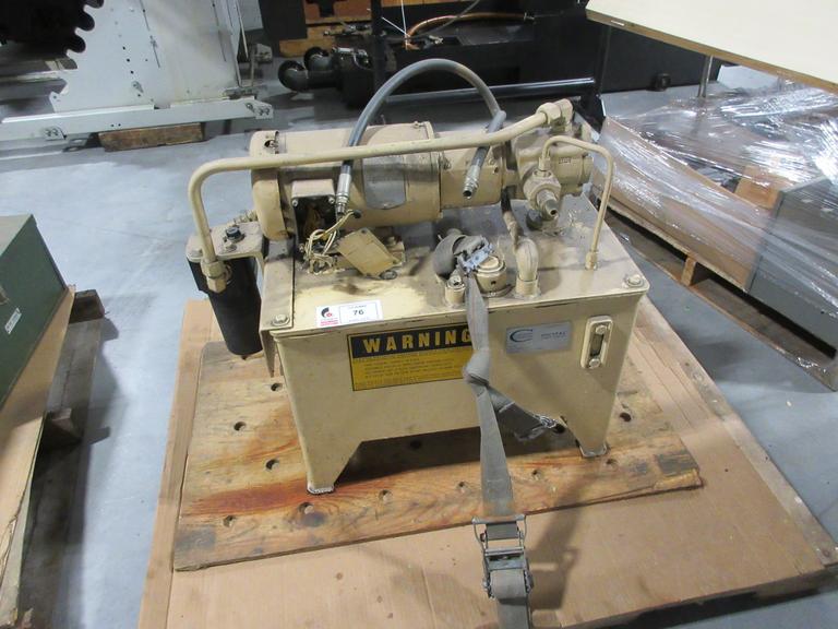 Continental Hydraulics Pump & Tank, Model RN10-A-2BMTC-H1-F