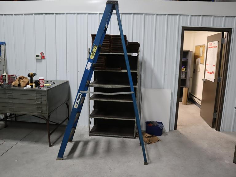 Keller 8-Foot Fiberglass Step Ladder 225Lbs Capacity Model: 678 