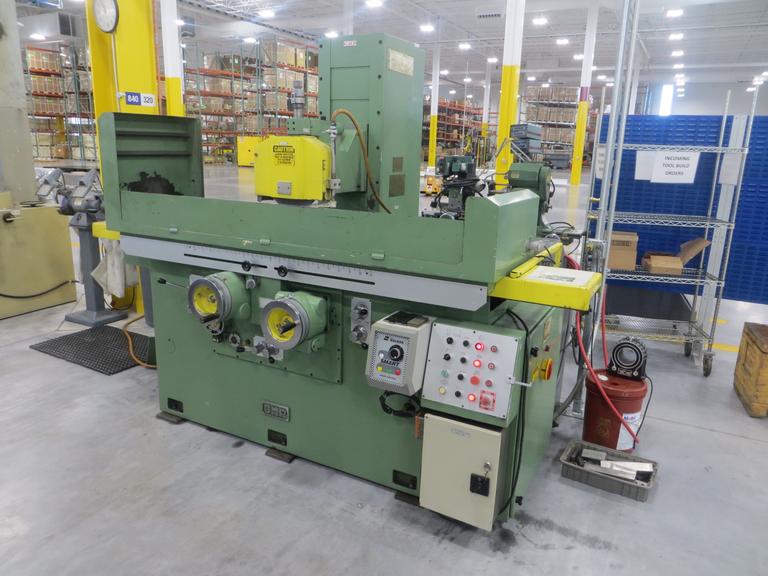 GMP SG-1000/400 Hydraulic Surface Grinder with OS Walker Smart Chuck Control, 12"x36" Fine Line Chuck, OTW Dresser and MORE