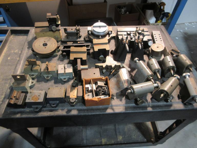 Large Assortment of Precision Toolroom Fixtures, Inspection Jigs & Machining Setup Components