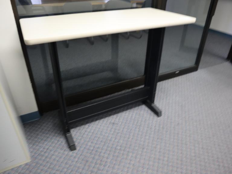 Standing Height Office Desk with Laminate Top