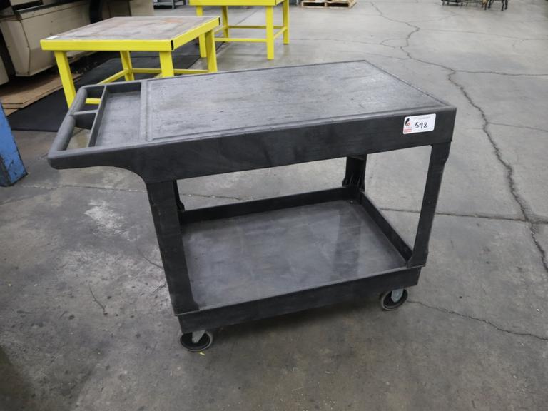 Uline Plastic Shop Cart