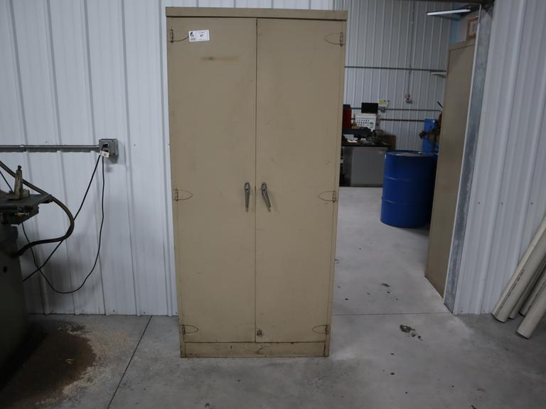 Heavy Duty Metal 2-Door Cabinet 