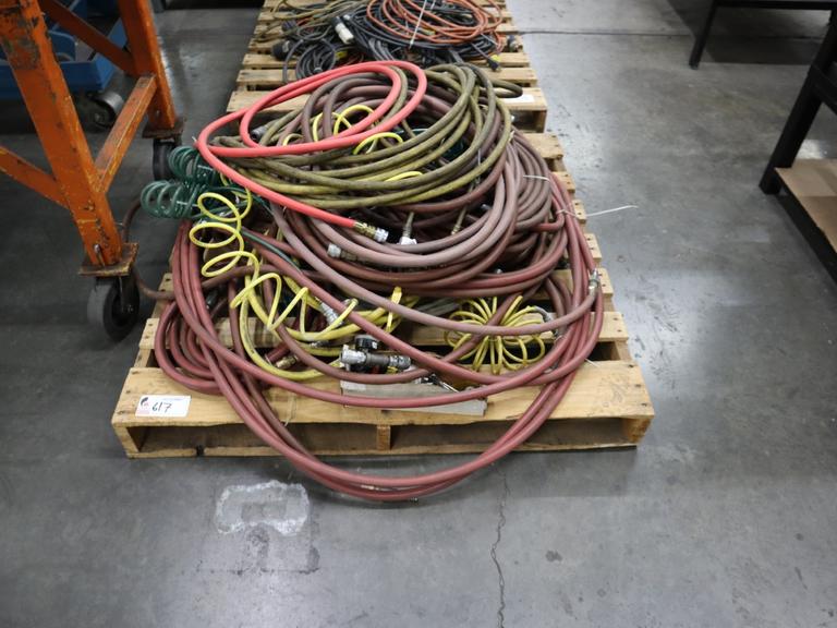 Pallet of Air Hoses
