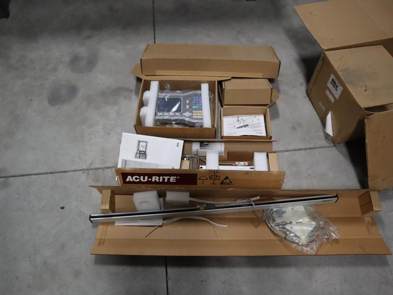 Acu-Rite Vue 2XT 2-Axis Digital Readout System with 6" xand 38" Scales and Brackets  - NEW in BOX 