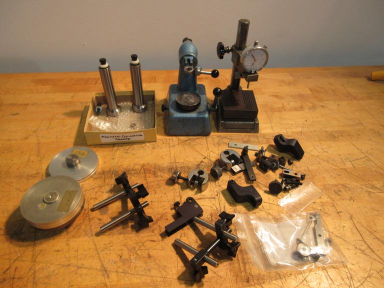 Height Gage Stands w/ Magnetic Cylindrical Squares & More!