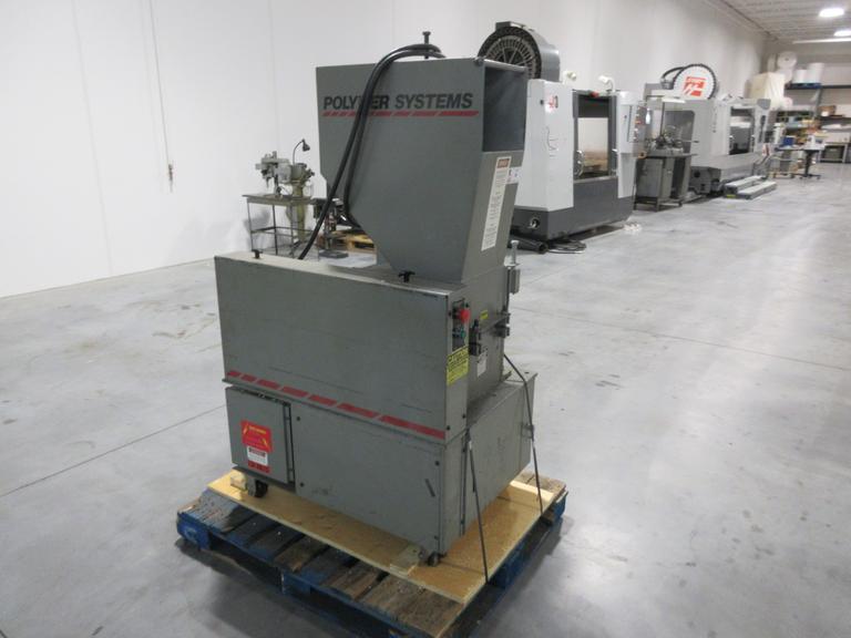 Polymer Systems 912SPL Plastic Grinder, 9" x 12" Cutting Chamber, 10HP Motor