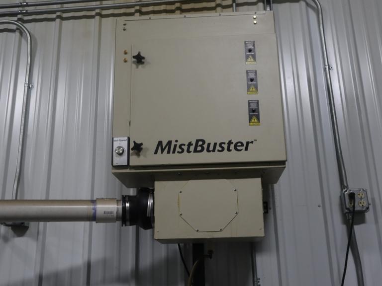 MistBuster Mist Collector on Adjustable Height Stand, Single Phase