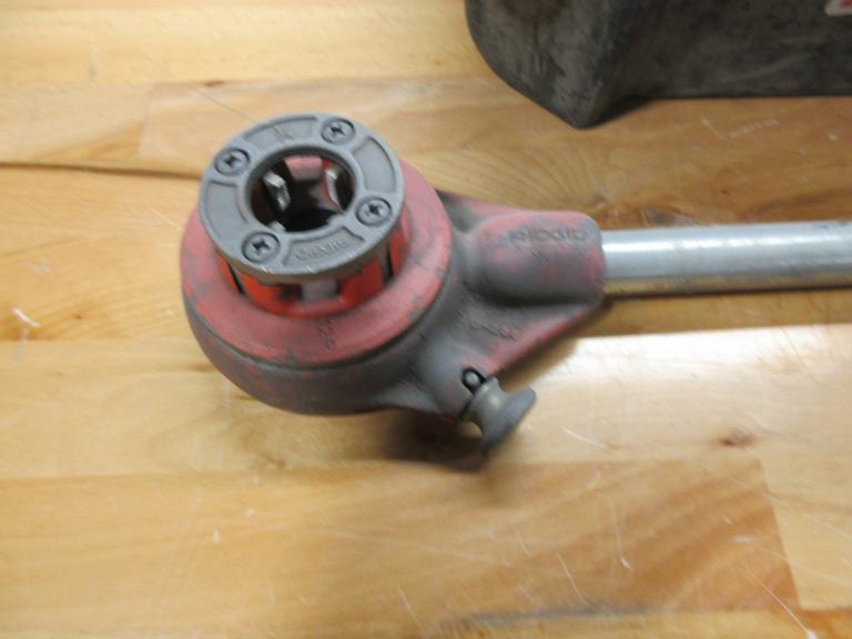 Ridgid Pipe Threading Wrench & Dies 1/8"-2" 