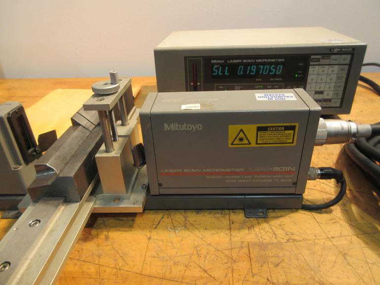 Mitutoyo LSM-3000 Laser Scan Micrometer with LSM-301N Display Unit