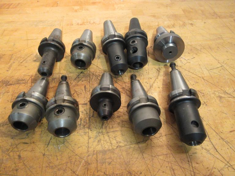 BT40 Tool Holders, Ridgid Endmill & Shell Mill (10)