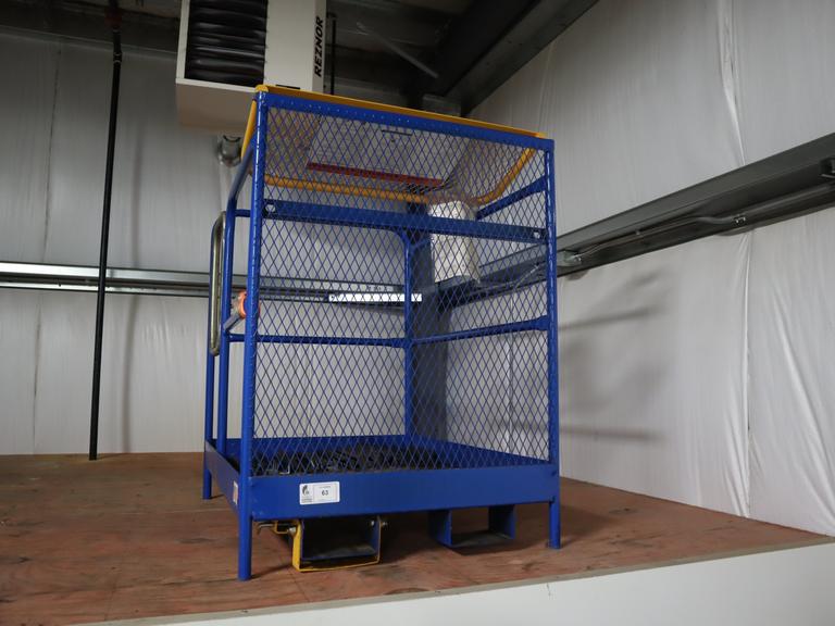 Man Lift Attachment For Fork Lift