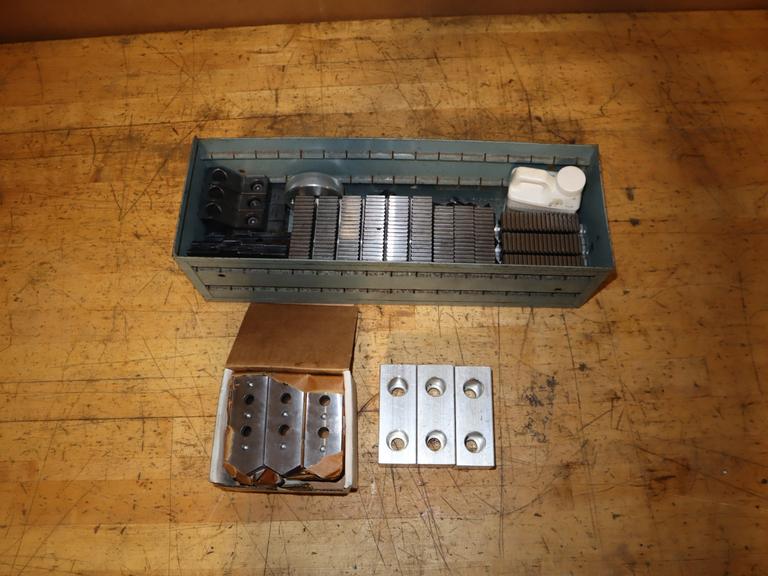 Large Assortment of Jaws for 3-Jaw Lathe Chucks