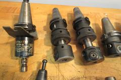 CAT40 Toolholders w/ Offset Boring Heads, Tap Matic & Procunier Heads