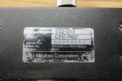 Mitutoyo Electronic Caliper: 1500.00 mm, 60", 0.01 mm, 0.0005" Resolution, Calibrated, Data Output, Carbon Fiber Reinforced Plastic, Model CFC-P60" 552-315, In Wood Case