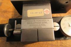 Repco Adjustable Angle Dial, Lufkin .001 Travel Indicator w/ Wood Box