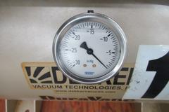 Dekker Vacuum Technologies Duravane Vacuum Pump Model RML010T1-01-AS, Rotary Vane Pump with Tank - Single Phase