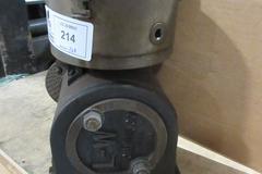 L.W. Chuck Co. Double Swivel Dividing Head w/ 8" 3-Jaw Chuck 