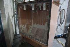 Power Coating Reclaim Hopper, Portable