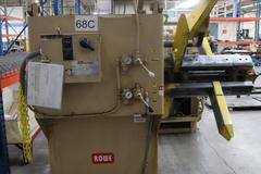 Bliss SC2-500 500 Ton Straight Side Punch Press, Double Crank, 12" Stroke, with Rowe Press Feed, Controls and Coil Reel