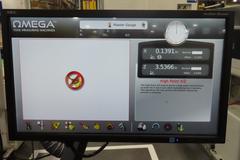 Omega Exactus Tool Setter with 50 Taper Spindle and 40 Taper Adapter Sleeve, Touch Screen Control and MORE!