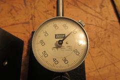 Repco Adjustable Angle Dial, Lufkin .001 Travel Indicator w/ Wood Box