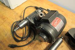 Dumore 5-021 Tool Post Grinder w/ 2 Spindle Assist. Mounted Stones