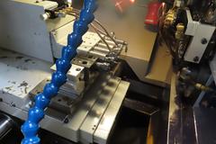 Citizen L20 III CNC Swiss Type Automatic Screw Machine, Citizen CNC Control, Live Milling, High Pressure Coolant, Fire Suppression System