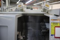 Haas SL-20 CNC Turning Center, 8" Chuck, 10 Station Turret, Tool Presetter, Chip Conveyor, Parts Catcher 