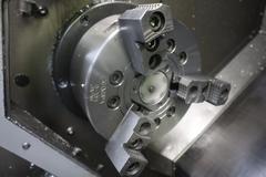 Haas SL-20 CNC Turning Center, 8" Chuck, 10 Station Turret, Tool Presetter, Chip Conveyor, Parts Catcher 