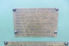 GMP SG-1000/400 Hydraulic Surface Grinder with OS Walker Smart Chuck Control, 12"x36" Fine Line Chuck, OTW Dresser and MORE