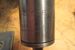 Dumore 5-021 Tool Post Grinder w/ 2 Spindle Assist. Mounted Stones